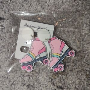 Roller skates earrings